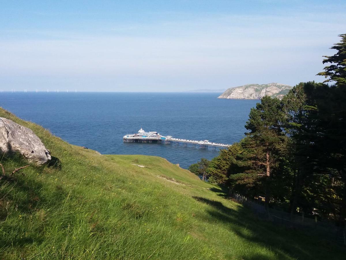 Llewelyn House Apartment Llandudno Bagian luar foto